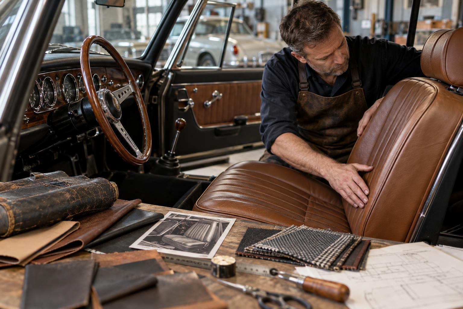 Oldtimer-Innenraum restaurieren: Die 6 häufigsten Fehler – und wie Sie sie vermeiden